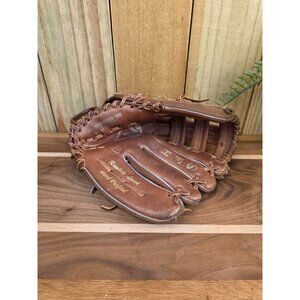 Vintage Rambler Laced Leather Baseball Glove Hand-Crafted Right Throw